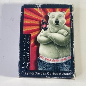 Coca-Cola Polar Bear Playing Cards Deck, 1997 (International Playing Cards)